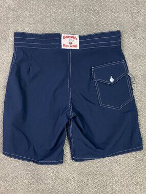 Birdwell Beach Britches Board Shorts 32 Blue Swim Trunks California Republic